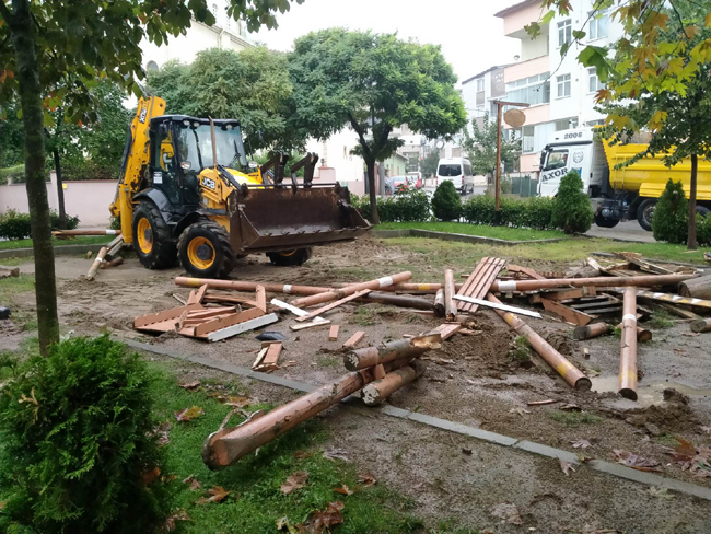 Darıca’da parklar çocuklar için yenileniyor