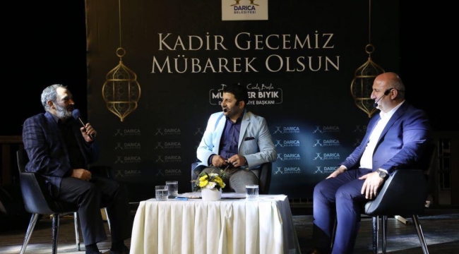 Darıca'da Kadir Gecesi'ne özel program yapıldı