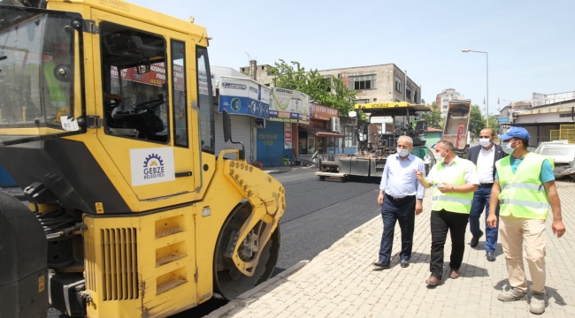 Fen İşleri ekipleri sahada, Büyükgöz denetimde