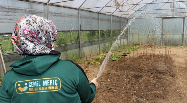 Özel öğrencilerin yetiştirdiği ürünler ihtiyaç sahibi ailelere dağıtılacak