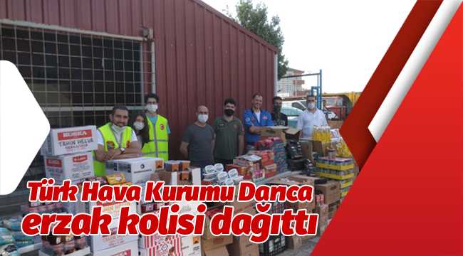 THK Darıca, erzak kolisi dağıttı