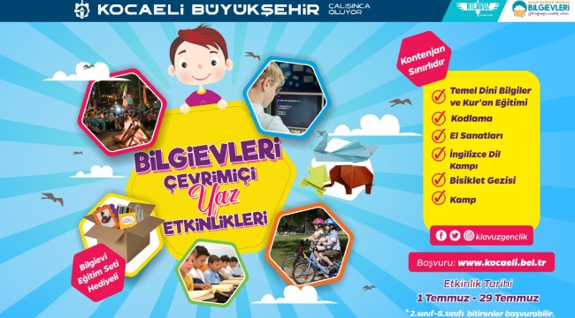 Bilgievleri kayıtları başladı!