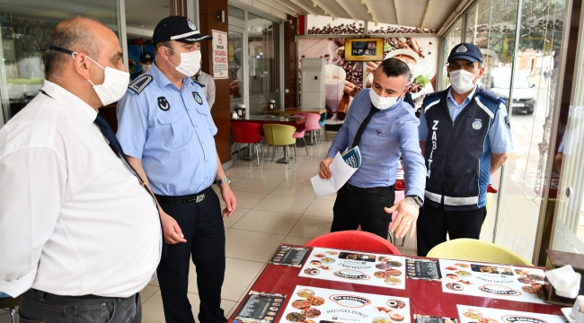 Çayırova zabıtasından tebligat ve denetim