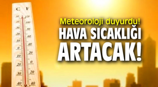 Kocaeli'de hava sıcaklığı artıyor