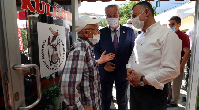 Büyükakın, Gebze'nin beş köyünde vatandaşla buluştu