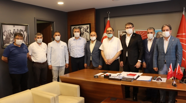 CHP Kocaeli, Gürbüz Çapan ve Müslim Sarı'yı ağırladı
