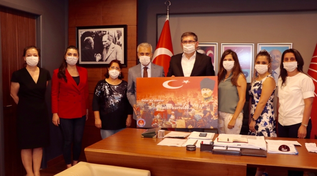 CHP Kocaeli'ye Türk Sağlık Sen'den ziyaret