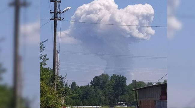 Sakarya'da havai fişek fabrikası patladı!