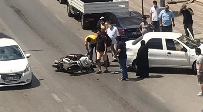 Yine İstasyon Caddesi yine motosiklet kazası!