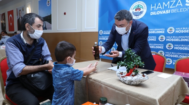 Başkan Şayir, vatandaşı dinliyor! 