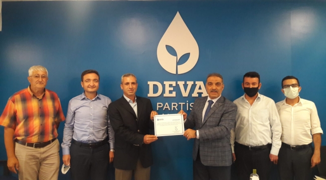 DEVA Partisi, Darıca İlçe Başkanını atadı