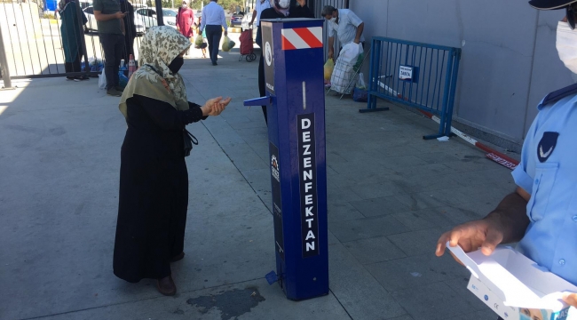 Gebze Zabıtası'ndan semt pazarında denetim