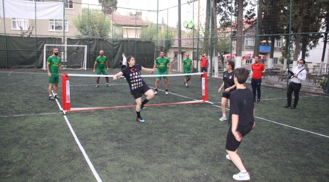 Darıca'da Ayak Tenisi Turnuvası başladı