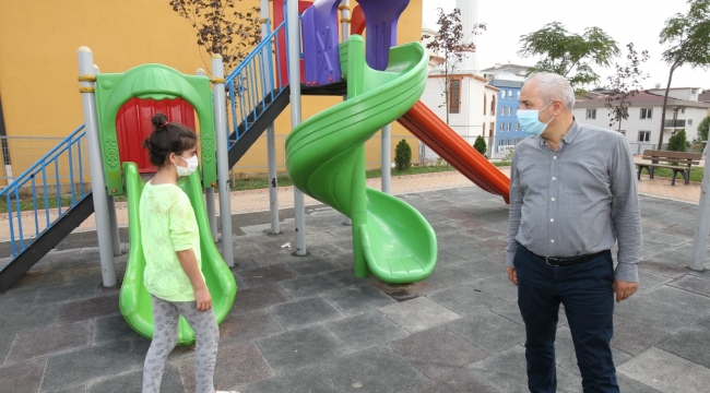 Büyükgöz'den Gebzeli çocuklara armağan parklar