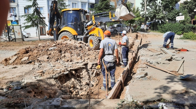 Gebze'de hummalı park çalışmaları