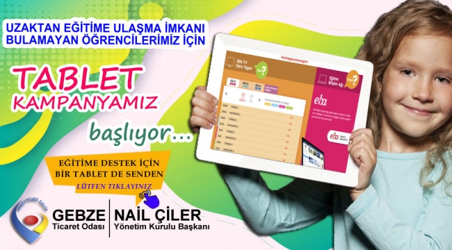 GTO'dan tablet destek kampanyası!