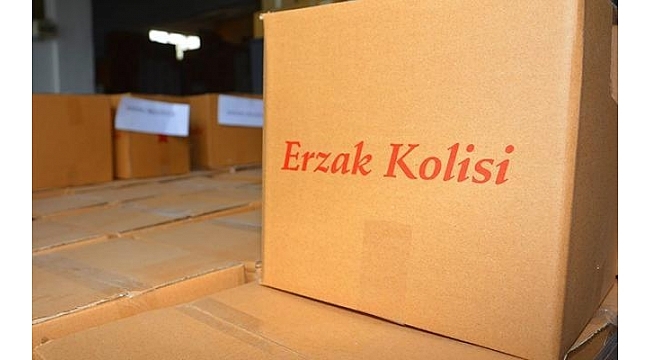 Kocaeli'nde 100 bin gıda kolisi dağıtılacak