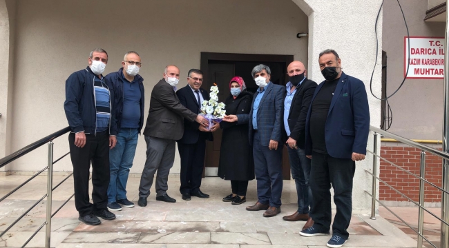 Ak Parti Kazım Karabekir Mahalle Temsilciliği'nden Topal'a ziyaret