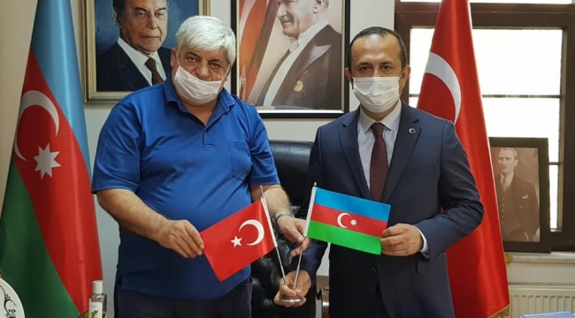 Başkan Vekili Çakmak'tan Azerbaycan'a destek ziyareti