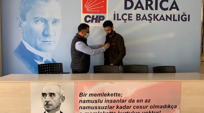 CHP'nin Gençlik Kolları'na katıldılar