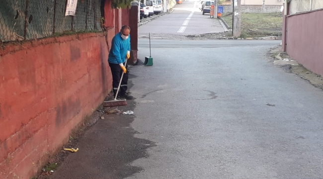 Darıca sokak sokak temizleniyor