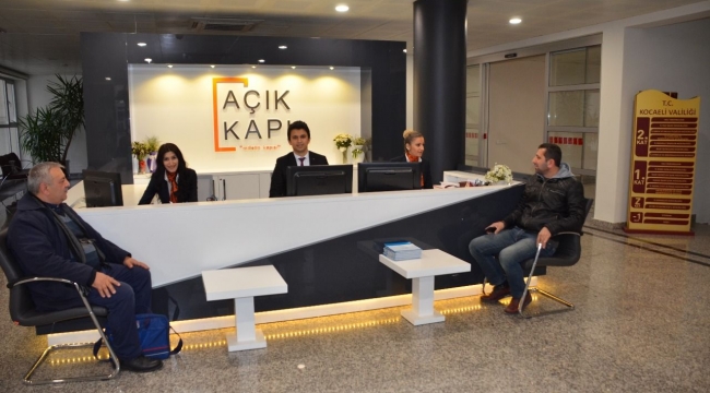 Kocaeli "Açık Kapı" bürolarına 77 bin 765 başvuru