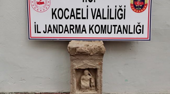 Kocaeli'de tarihi eser operasyonu!