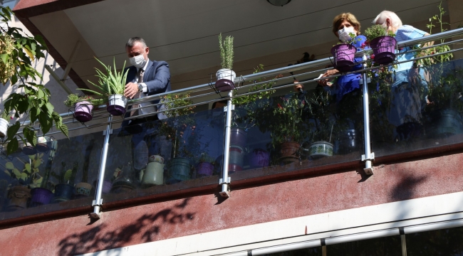 Kocaelili yaşlılar "Şifalı Balkonlar" ile nefes alacak