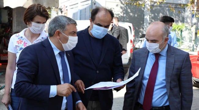 Tarihi Tavşancıl Evleri'nde yenileme öncesi incelemeler tamamlandı