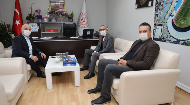 Başkan Bıyık'tan Tatoğlu ve Kadıoğlu'na ziyaret