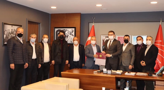 CHP Darıca Belediyesi Meclis üyelerinden Yıldızlı'yı ziyaret