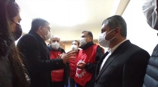 CHP Kocaeli, Gebze'de gözaltına alınan emekçiler ile görüştü
