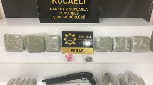 Darıca'da uyuşturucu operasyonu