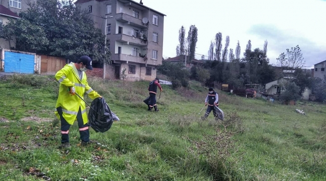 Gebze'nin mahallelerinde Sonbahar Temizliği sürüyor