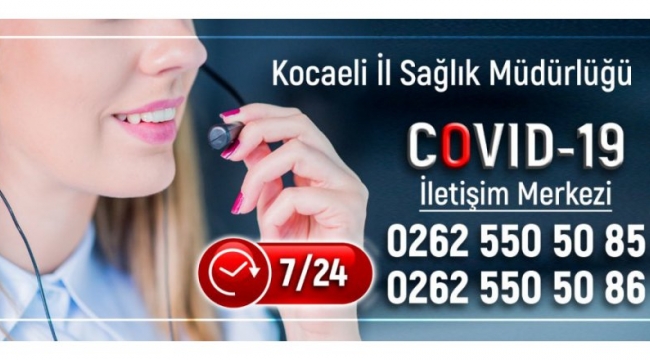 Gebze ve İzmit bölgesine Covid-19 iletişim merkezi