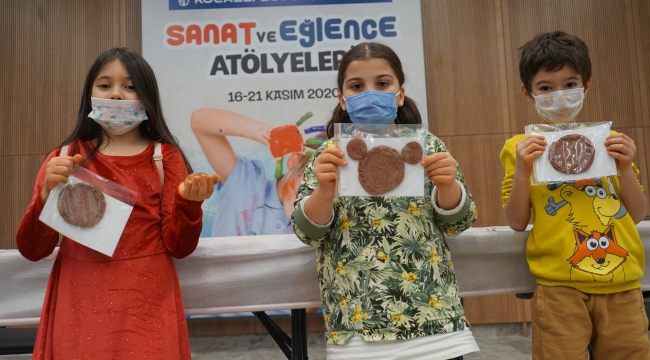 Sanat ve Eğlence atölyelerinde eğitimler sürüyor