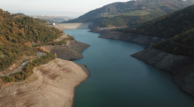 Yuvacık Barajı'nda su seviyesi yüzde 18'e düştü