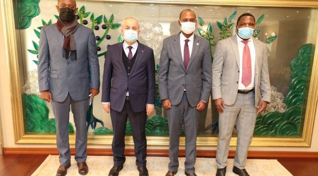 Başkan Büyükgöz'e Ruanda'dan heyet