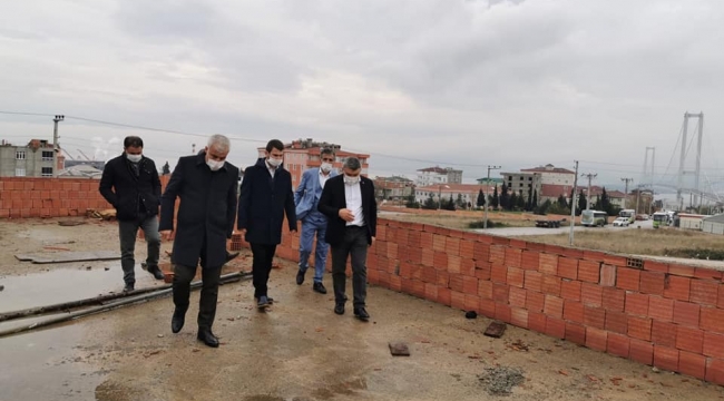 Başkan Şayir, çalışmaları denetledi