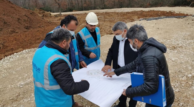 Başkan Şayir, mesire alanındaki çalışmaları inceledi