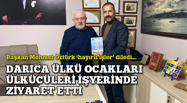 Darıca Ülkü Ocakları, ülkücüleri işyerlerinde ziyaret ediyor!