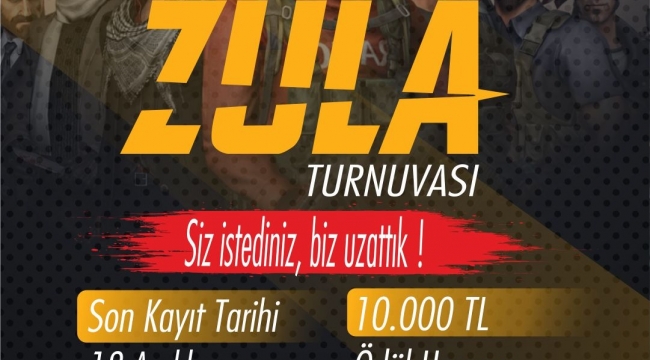 Kocaeli Zula Turnuvası'nın kayıt süresi uzatıldı