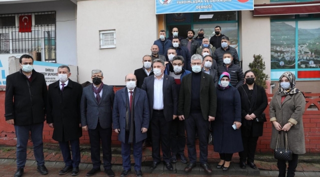 Başkan Ellibeş'ten Darıca'da ziyaretler!