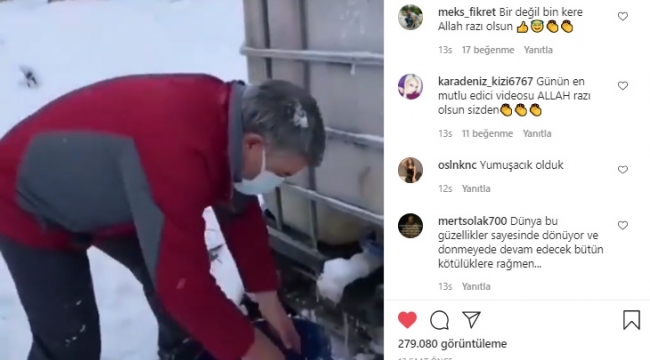 Başkan Şayir'i 300 bin kişi izledi