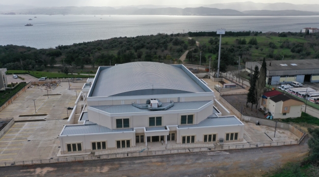 Darıca Spor Salonu'nda çalışmalar tamamlandı