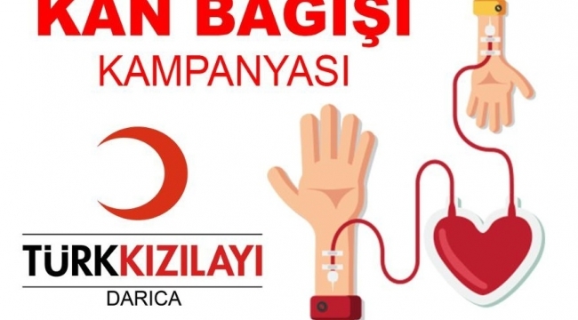 Kızılay Darıca ve KEDFE'den kan bağışı kampanyası