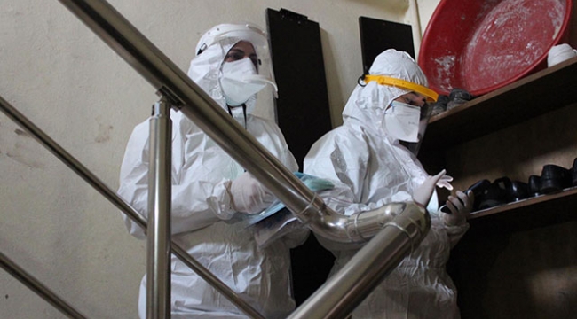Kocaeli'de filyasyon ekipleri koronavirüs savaşını ara vermeden sürdürüyor