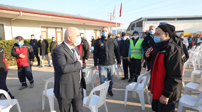 Başkan Bıyık, Darıca Belediyesi işçileriyle buluştu