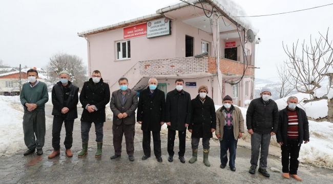 Başkan Büyükgöz'den köylere çıkartma