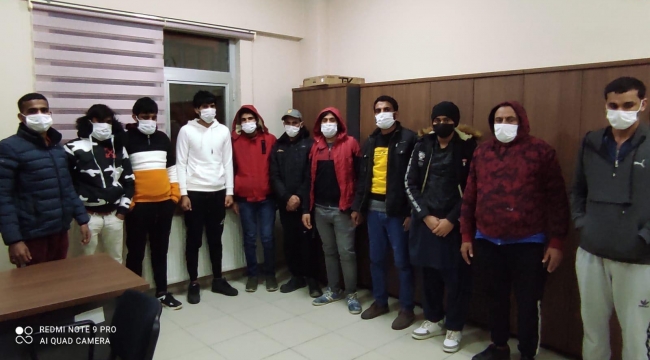 Darıca'da 13 kaçak göçmen yakalandı!